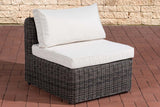 CLP Mittel-Sofa Marbella Cremeweiss 5mm