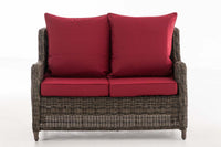 CLP 2er Sofa Montero Rubinrot – Produktabbildung 7