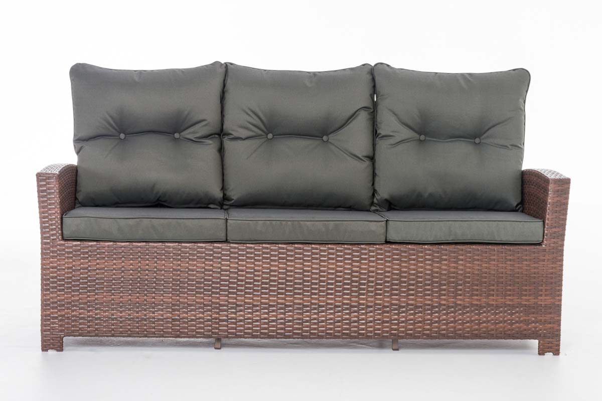 CLP Sofa 3er Fisolo anthrazit – Produktabbildung 9
