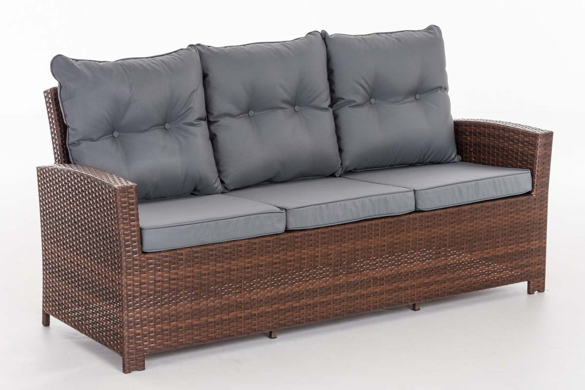 CLP Sofa 3er Fisolo eisengrau – Produktabbildung 8