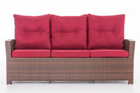 CLP Sofa 3er Fisolo rubinrot – Produktabbildung 8