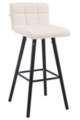 CLP Barhocker Lincoln V2 Stoff Schwarz – Produktabbildung 4