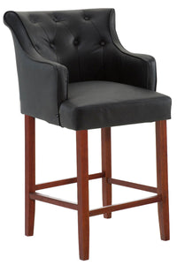 Barhocker Lykso Echtleder Braun