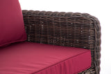 CLP 3er Sofa San Fernando Rubinrot – Produktabbildung 5