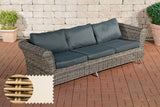 CLP 3er Sofa Vivari Cremeweiß – Produktabbildung 6