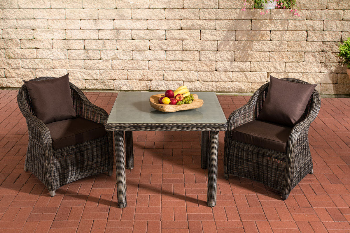 CLP Sitzgruppe San Juan M80 Terrabraun – Produktabbildung 3