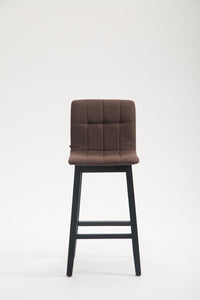 CLP Barhocker Bregenz Stoff Schwarz – Produktabbildung 6
