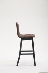 CLP Barhocker Bregenz Stoff Schwarz – Produktabbildung 7
