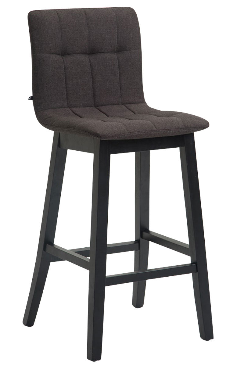 CLP Barhocker Bregenz Stoff Schwarz – Produktabbildung 9