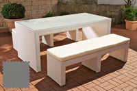CLP Gartenbar Coruna Eisengrau