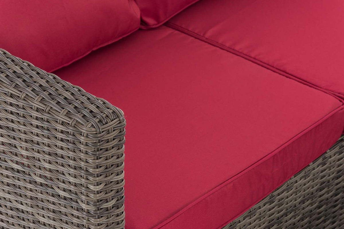 CLP Ecksofa-Garnitur Liberi 5mm Rubinrot – Produktabbildung 4