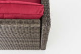 CLP Ecksofa-Garnitur Liberi 5mm Rubinrot – Produktabbildung 5