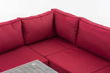 CLP Sitzgruppe Siena 5mm Rubinrot – Produktabbildung 6