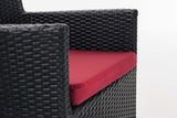 CLP Sitzgruppe Palermo Rubinrot – Produktabbildung 4