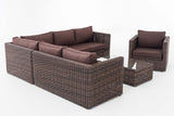 CLP Gartengarnitur Tibera 5mm Terrabraun – Produktabbildung 2