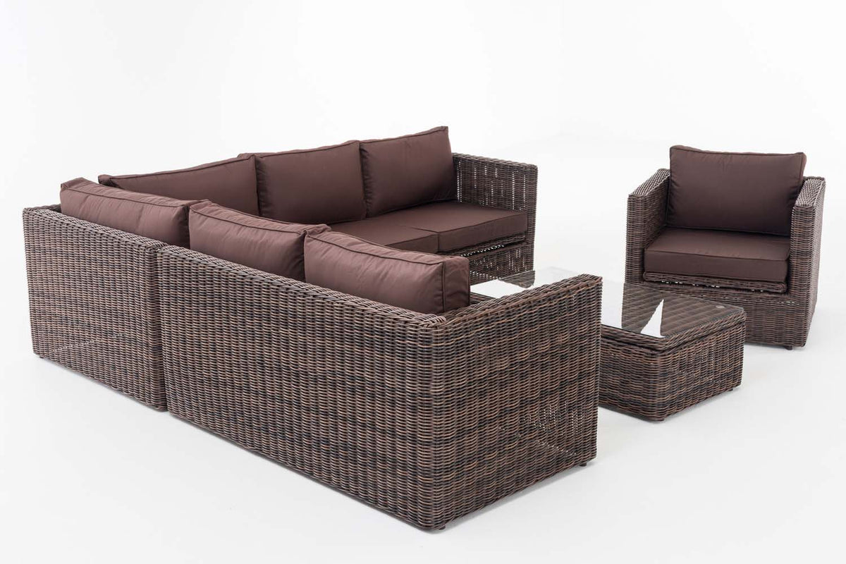 CLP Gartengarnitur Tibera 5mm Terrabraun – Produktabbildung 2