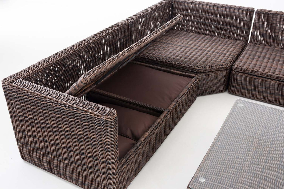 CLP Gartengarnitur Tibera 5mm Terrabraun – Produktabbildung 5