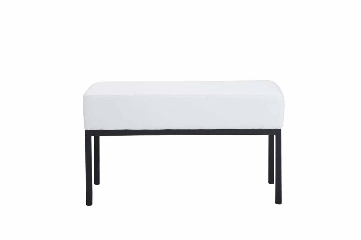 CLP 2er Sitzbank Newton Kunstleder schwarz – Produktabbildung 8