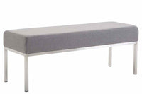 CLP 3er Sitzbank Newton Stoff edelstahl – Produktabbildung 10