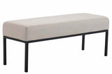 CLP 3er Sitzbank Newton Stoff schwarz – Produktabbildung 4