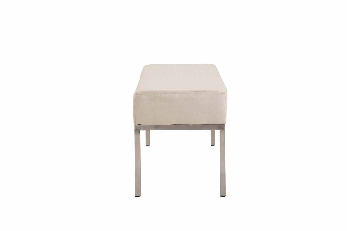 CLP 3er Sitzbank Newton Stoff edelstahl – Produktabbildung 6