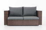CLP 2er Sofa Provence / Sunset Eisengrau – Produktabbildung 3