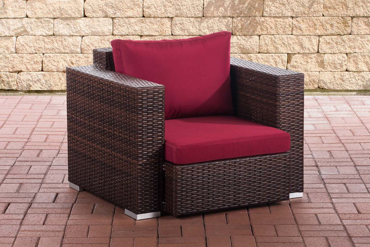 CLP Sessel Provence / Sunset Rubinrot