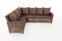 CLP Rundrattan L Garnitur Bermeo 5mm terrabraun – Produktabbildung 3