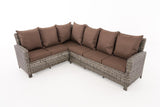 CLP Rundrattan L Garnitur Bermeo 5mm terrabraun – Produktabbildung 7