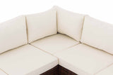 CLP Ecksofa-Garnitur Liberi Cremeweiß – Produktabbildung 4