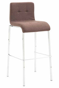 CLP Barhocker Kado Stoff Square chrom