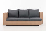 CLP 3er Sofa Provence eisengrau – Produktabbildung 3