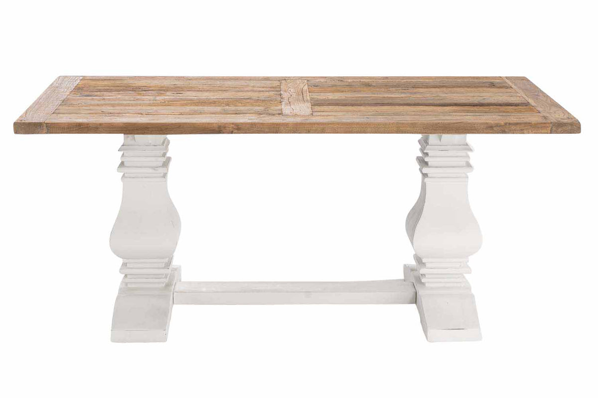 CLP Esstisch Severus 260x100x78 weiß – Produktabbildung 3