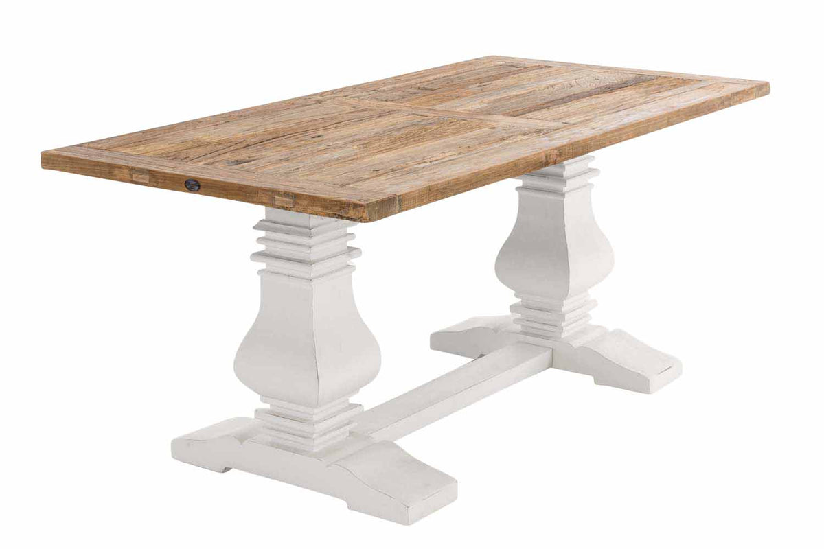 CLP Esstisch Severus 260x100x78 weiß – Produktabbildung 4