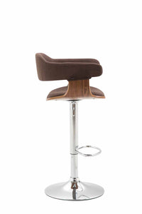 Barhocker Natal Stoff Walnuss