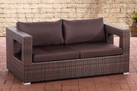 CLP 2er Sofa Honolulu terrabraun