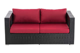 CLP 2er Sofa Honolulu rubinrot – Produktabbildung 7