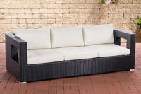 CLP 3er Sofa Honolulu Flachrattan – Produktabbildung 6