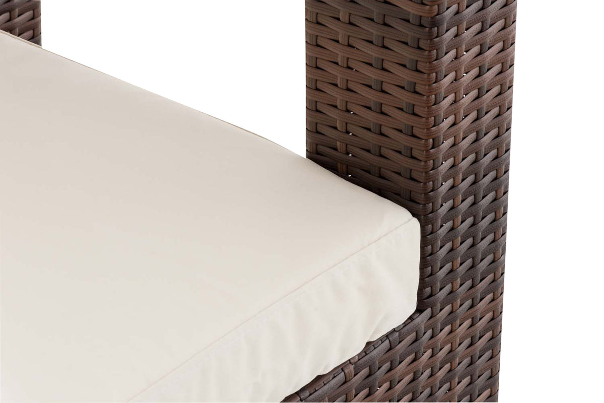 CLP 3er Sofa Honolulu Flachrattan – Produktabbildung 3