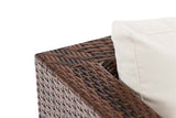 CLP 3er Sofa Honolulu Flachrattan – Produktabbildung 4