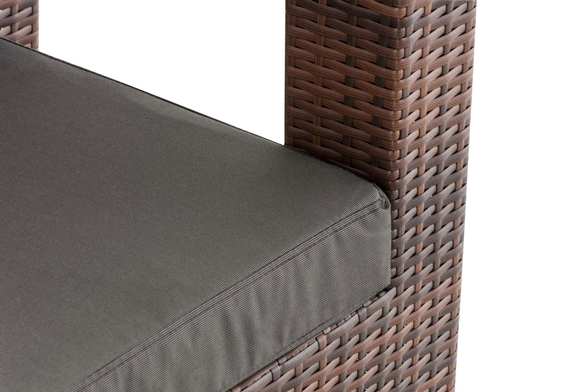 CLP Polyrattan Garten Sessel Honolulu anthrazit – Produktabbildung 5
