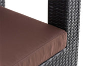 CLP Polyrattan Garten Sessel Honolulu terrabraun – Produktabbildung 10