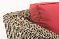CLP 3er Sofa Mandal Rubinrot – Produktabbildung 7