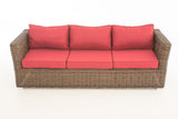CLP 3er Sofa Mandal Rubinrot – Produktabbildung 9