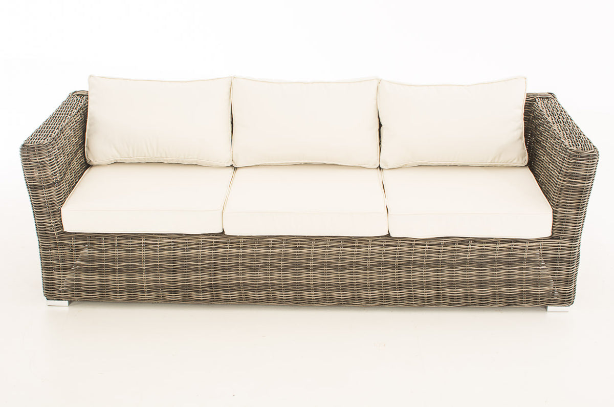 CLP 3er Sofa Mandal Cremeweiss – Produktabbildung 4