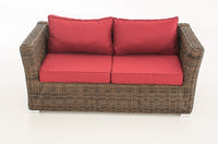 CLP 2er Sofa Mandal Rubinrot – Produktabbildung 9