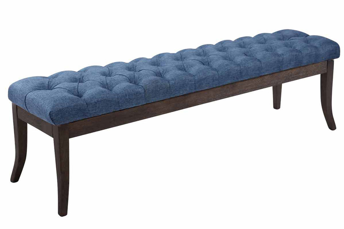 CLP Sitzbank Ramses Stoff antik-dunkel 150 cm