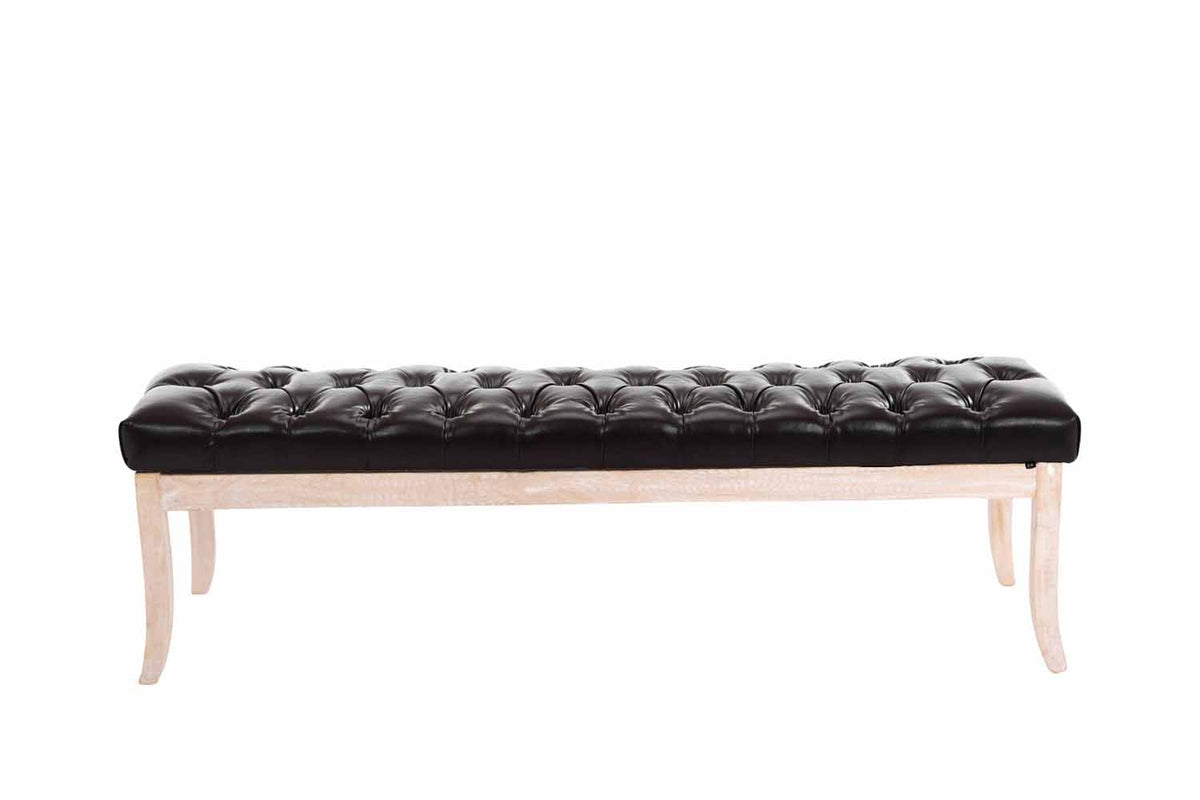 CLP Sitzbank Ramses Kunstleder antik-weiß 150 cm – Produktabbildung 2