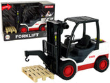 Forklift moving pallet