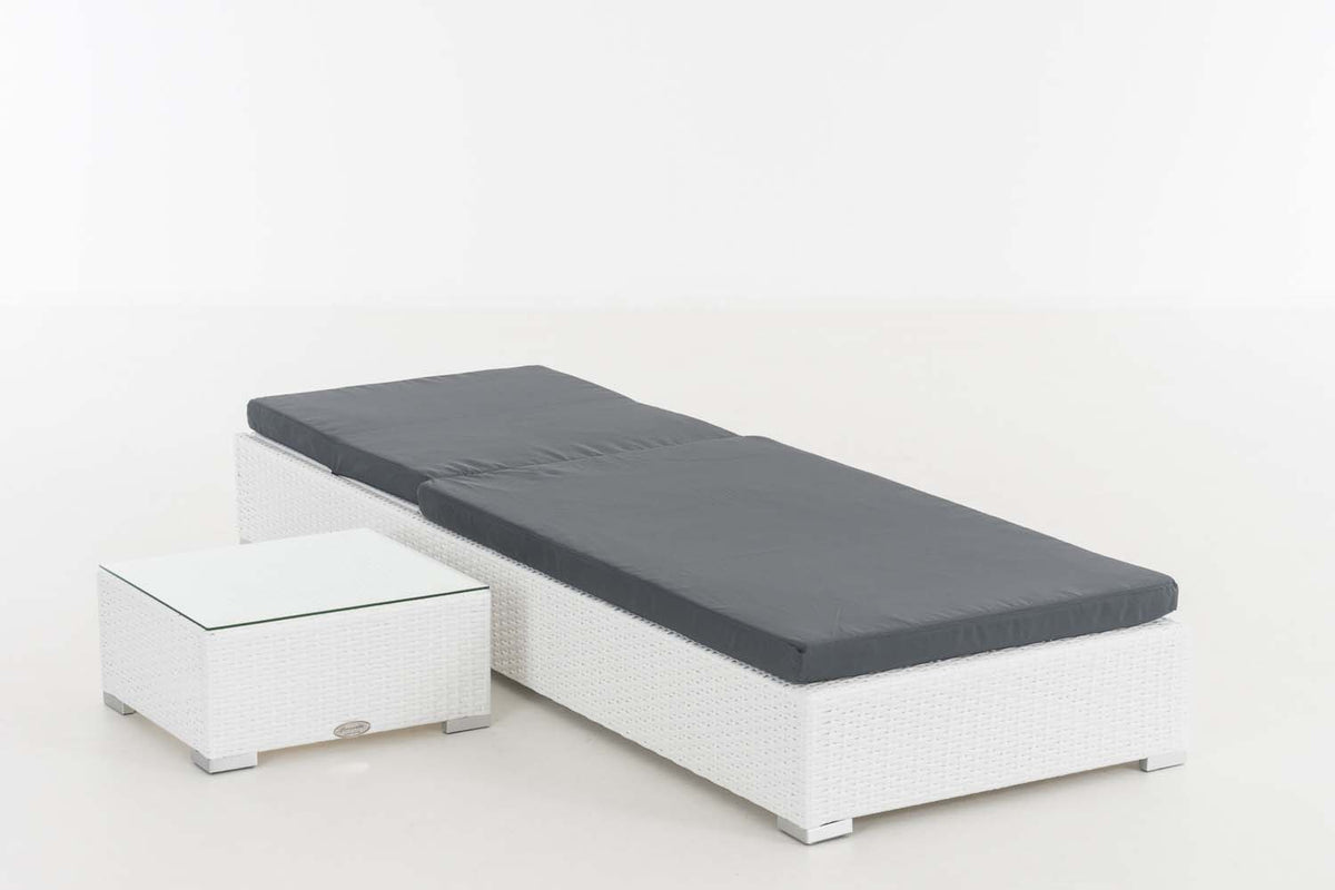 CLP Sonnenliege Nadi mit Tisch eisengrau – Produktabbildung 7